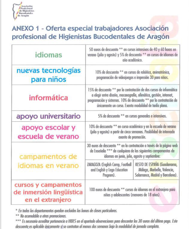 ensenalia oferta